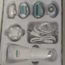 Epilator for Women, 6 in 1 Hair Removal Epilator, Shaver, Face Razor, Facial Brush, Face Massage and Body Exfoliator,IPX7 Waterproof Rechargeable Hair Removal for Women, 2 Speeds