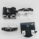 (2 Set) QP2-4.7 4 Pin Refrigerator Starter PTC Start Relay 6750C-0005P Refrigerator Overload Protector Compatible with Kenmore Vissani LG Refrigerator Compressor for Fridges Wine Coolers