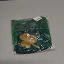 Idepet St. Patrick's Day Dog Dress with Bow Dog Tulle Skirt for Small Dog Girls Green Puppy Dress Cat Apparel Pet Holiday Outfits (Green 2, Large) (Large (Pack of 1))