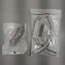 Car Front Emblem Sign Logo Bling Cover Decal Compatible with Mercedes Benz External Accessories Rhinestone Decorative Sticker (Small,Fit for A B CLA C300 E CLS S GLA GLK Series)