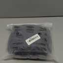 Aleumdr Ribbed One Piece Swimdress Swimsuits for Women Tummy Control Tie Knot Swim Skirt V Neck Bathing Suit (Large, Blue)