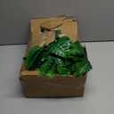 Yunlly 100 Pack Artificial Silk Green Fern Cemetery Flowers Leaf Picks Fake Greenery Stems Fern Leaves for Cemetery Grave Headstone Floral Arranging Crafting Decoration