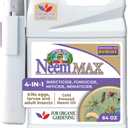 Bonide Captain Jack's 64 oz Neem Max Cold Pressed Neem Oil Spray for Indoor or Outdoor Plants & Organic Gardening