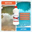 Pool & Spa Stain and Scale Control – Hard Water Metal Stain Treatment for Pools & Hot Tubs, Calcium -Copper & Iron Out Rust Stain Remover - Liquid Hard Water Stain Remover