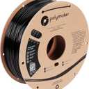 Polymaker PC-ABS Filament 2.85mm, Black Polycarbonate Blend with ABS 1kg - Tough and Heat Resistant 2.85mm 3D Printer Polycarbonate Filament, Dimensional Accuracy +/- 0.03mm