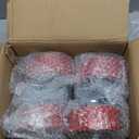 Nefish 5 Inch Industrial Grade Casters Wheels, Heavy Duty Aluminum Core PU Castor Set of 4, Durable Plate Swivel Casters with Brake 4000 LBS, Anti-Corrosion Wheels for Industrial, Equipment