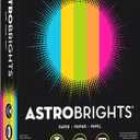 Neenah Astrobrights Bright Color Paper, Letter Size Paper, 24 lb, Assorted Colors, 500 Sheets