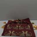 vctops Leopard Printed Throw Pillow Cover with Tassels Super Soft Velvet Animal Pattern Decorative Square Cushion Case Pillowcase (Wine Red, 18"x18")