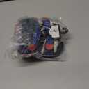 Beverly Hills Boys Sports Active Sandals Open Toe Athletic Summer Shoe (Toddler to Big Kid) (Navy Blue Red)