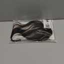 Clip in Bangs Real Human Hair, Human Hair Clip in Bangs, Middle Part HairPieces, No Tangle & Smooth, 11g #02 Dark Brown