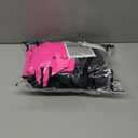 Hanna Nikole Womens Plus Size One Piece Swimdress Tummy Control Bathing Suit Bodyshape Swimwear with Irregular Hem Rose Pink Black ,16W