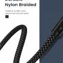 4 x USB to USB-C Fast Charger Cable Compatible with iPhone 15 Series, Samsung Galaxy Ultra S22/10/9/8 Plus A20/50/51/71, Samsung Note 8/9/10/20/23, Moto G7/G8 Z2/3, LG G6/7 V30/35