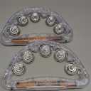 ArtCreativity Flashing Tambourines for Kids, Set of 2, LED Noisemakers for Sporting Events, Wedding, Birthday Party, and Rave, Fun Music Toys for Children with Batteries Included