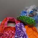 Fun Express Inflatable Obstacle Course Tires for Kids PE Equipment - 6 Colorful Vinyl Tires Set for Indoor Outdoor Games | Perfect for Ages 3-12 Backyard Field Day Activities