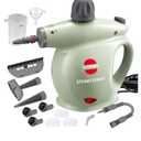 Handheld Steam Cleaner, Pressurized Multi-Surface Steam Shot with 13 Accessories, Safety Lock, Steamer for Cleaning Floor, Upholstery, Grout, Windows, Couch and Car, Green