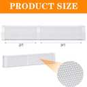 Upgraded Baseboard Heater Cover, Premium Series Compatible, 24-Gauge Galvanized Steel Slip-On with Left/Right Endcaps, Thickened Bending Design for Old Cover Replacement (white, 5FT)