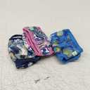 wegreeco Washable Reusable Premium Dog Diapers,Pack of 3,Small Dog Puppy & Doggy Diapers Female,Dog Period Panties Diapers Female in Heat Watercolour S (Small (Newborn-10.5" Waist))