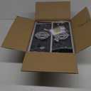 2-Pack Outdoor Wall Light LED 30W Aluminum - Black Modern Exterior Sconce,3000K Warm,Waterproof Rectangular Porch Wall Mount Lighting Brightens to Patio,Garage,Front Door