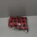 Giggling Getup Women Christmas Plaid Pajamas Outfit, Christmas Adult Flannel Pajamas Women Red (Medium)