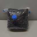 Bean Bag,Giant Fur Bean Bag Chair Cover for Adults Kids (Without Filling) Comfy Fluffy Giant Round Beanbag Lazy Sofa Cover for Reading Chair Floor Chair Lazy Sofa Bed Cover Soft Fluffy Faux BeanBag (6FT, Black)