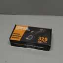 Cordless Electric Scissors: 4V Rechargeable Cardboard Cutter, 3 Blades, Safety Lock & LED Light, Box Cutter for Carton Carpet Plastic Fabric Leather(Yellow