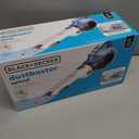 BLACK+DECKER dustbuster AdvancedClean Handheld Vacuum Cordless, Compact Home and Car Vacuum with Crevice Tool ,Rotating Nozzle and Charging Station, Large Dust Bowl (CHV1410L)