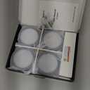 USB Rechargeable LED Puck Lights with Remote Control, 2400mAh Battery Operated Push Light Stick on Magnetic Tap Lights for Closet Wireless Kitchen Under Cabinet Touch Lamp Shelf Press Button Light