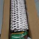 KIMODE Kitchen Mats 2PCS,Cushioned Anti Fatigue Kitchen Rugs and Mats,Non Skid Waterproof Kitchen Mats for Floor,Comfort Foam Standing Mat for Home, Office,Sink,Laundry,Desk,Black and White (17.3" x 47 "+ 17.3" x 29 "--0.47 inches)