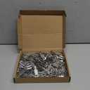 Moxweyeni 192 Pieces Heat Cable Roof Gutter Clips Christmas Light Clips 1.8" De Icing Cable Xmas Light Hooks and Spacers Set Outdoor Decor