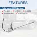 Power Window Regulator with Motor Compatible with Freightliner Argosy 1999-2011 Century Class 2003-2011 Columbia Coronado 2005-2010 Front Right Passenger Side