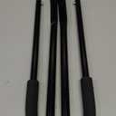 Bike Training Handle - Adjustable Balance Push Bar 22"-29" Height for Kids Learning to Ride - Children Bike Trainer Accessory, 4-Level Safety Handle Attachment (Black)