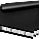 Vapulcio Poly Mailers - 9x12 inch 100 Pcs Black Shipping Bags with 2.4mil Thickness, Waterproof and Tear Resistant Mailing Envelopes, Privacy Protected Self Seal Packaging Bags for Small Business