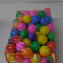 Ball Pit Balls for Baby and Toddler Phthalate Free BPA Free Crush Proof Plastic - Multicolored Pit Balls in Reusable Play Toys for Kids with Storage Bag (100 Balls, Bright colors)