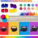 Candle Making Kit for Adults - DIY Scented Candles Making Supplies with Soy Wax,Wax Melter, Essential Oils, Color Dyes, Wicks Sticker, Candle Tins - Full Candle Making Set - Perfect Home Decoration (multicolour)