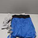 5 Pack: Men's Dry-Fit Sweat Resistant Active Athletic Performance Shorts, Medium