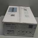 Ceiling Fans with Lights, 51 inch Modern Black Low Profile Ceiling Fan with Light and Remote App Control, Flush Mount, Quiet DC Reversible, Dim Led Ceiling Fan 6 Blade Softer Wind Indoor/Outdoor Patio