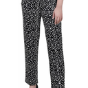 NY Collection Womens High Rise Embellished Straight Leg Pants,M