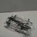 10 Pack Black Drawer Handles 7 1/2 inch Cabinet Pulls Full Length, 5 inch Hole Spacing, Black Kitchen Handles