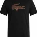 Lacoste Boys' Jersey T-Shirt 2 92sm 36 inch black