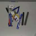 23 Pieces Metal Puzzle Tool Kit, AHIER Metal Model Tool Kit Including Plier Bending Assist Tools File Flat Tweezers Wire Wrapping Rod, 3D Metal Earth Tool Kit Model Building Tools