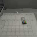 Acrylic Calendar for Wall - 24x18 Wall Calendar, Dry Erase Calender, Clear Calendar for Wall, Includes Magnetic Pen, Tray Holders, 4 Markers and 1 Eraser