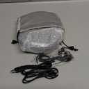 CD Player Portable with Speakers - Rechargeable Personal CD Player for Car and Home, Small Fabric Music Player with Backlit Display, Anti-Skip, AUX/USB Port - Ideal for Audiobooks & Gifts (Black)