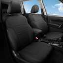 FREESOO Custom for Forester Seat Covers 2018 2017 2016 2015 2014 Full Set - Luxury Waterproof Leather Seat Protector for Forester Accessories