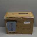 Foot Stool Ottoman, Small Sofa Foot Rest with Plastic Legs, Rectangle Shoe Bench for Adult, Faux Teddy Fur,Cream White UASND52W