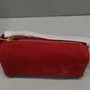 Premium Suede Leather Crossbody Purses for Women, Small Shoulder Bag with Adjustable Strap and Crossbody Hobo Bag (Red)