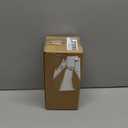 Makeup Brush Holder with Lid 360 Rotating Clear Dustproof Make Up Organizers for Vanity Bathroom Countertop, Black