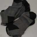 Eallco 10 Pairs Mens Ankle Socks Low Cut Socks for Men Athletic Socks Breathable Cushioned, Fits For US Men Sock Size 9-12 (Shoe Size 6-11)