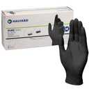 HALYARD PUREZERO Black Nitrile Exam Gloves - 5.1 Mil Case of 900, X-Large - Heavy Duty Powder Free Disposable Gloves - Textured Industrial Medical Tattoo Cleaning Food Prep