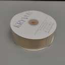 Ivory Ribbon, Grosgrain Ribbon 1-1/2 Inch x Continuous 50 Yards, Ivory Grosgrain Ribbon for Crafts, Gift Wrapping, Hair Accessories, Wedding Decor, Sewing and Bow Making