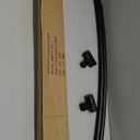 Curved Shower Curtain Rod For Bathroom 38-72 Inches, Adjustable Length, Curved Shower Rod, 0.9MM thickness, Round Shower Curtain Rods, Rotate Bracket For Large Shower Space, Need Drilling, Black